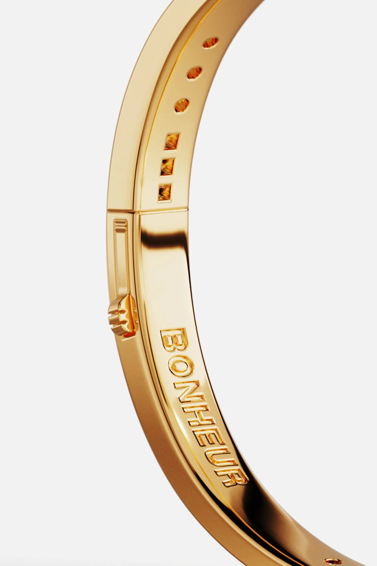 BONHEUR Morse Code Bangle - Image 4