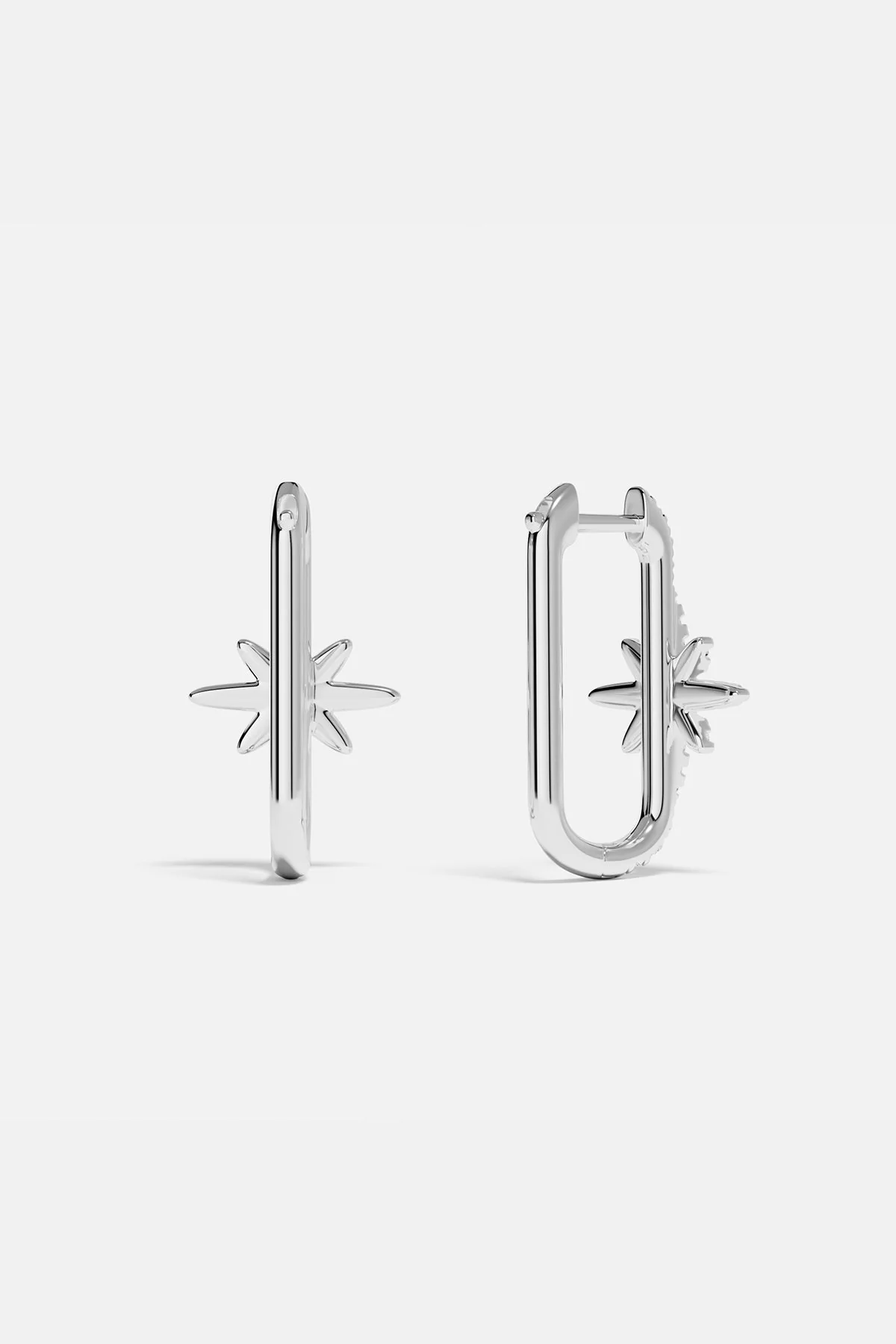 Météorites Rectangular Earrings - Image 4